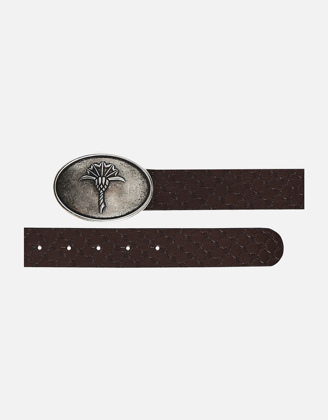 Leather Cornflower Belt