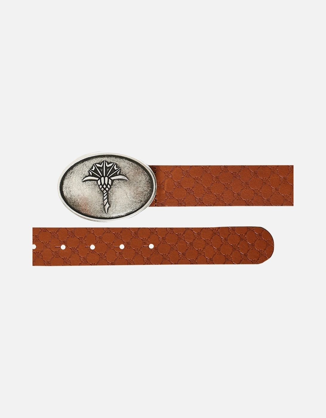 Leather Cornflower Belt