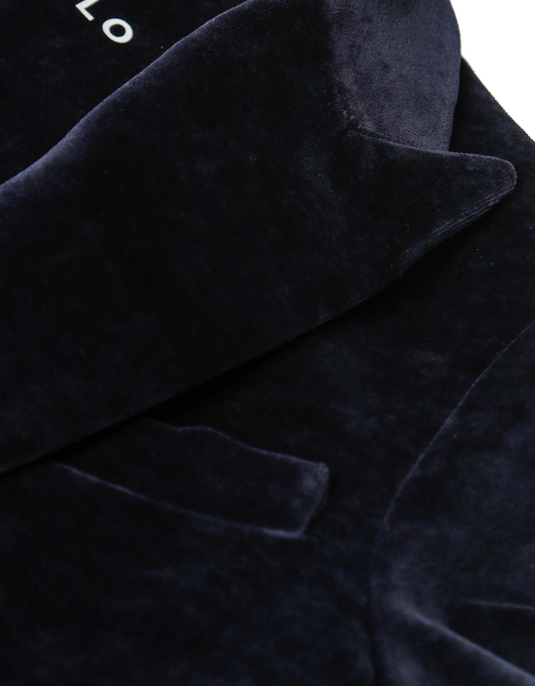 Slim Fit Velvet Jacket