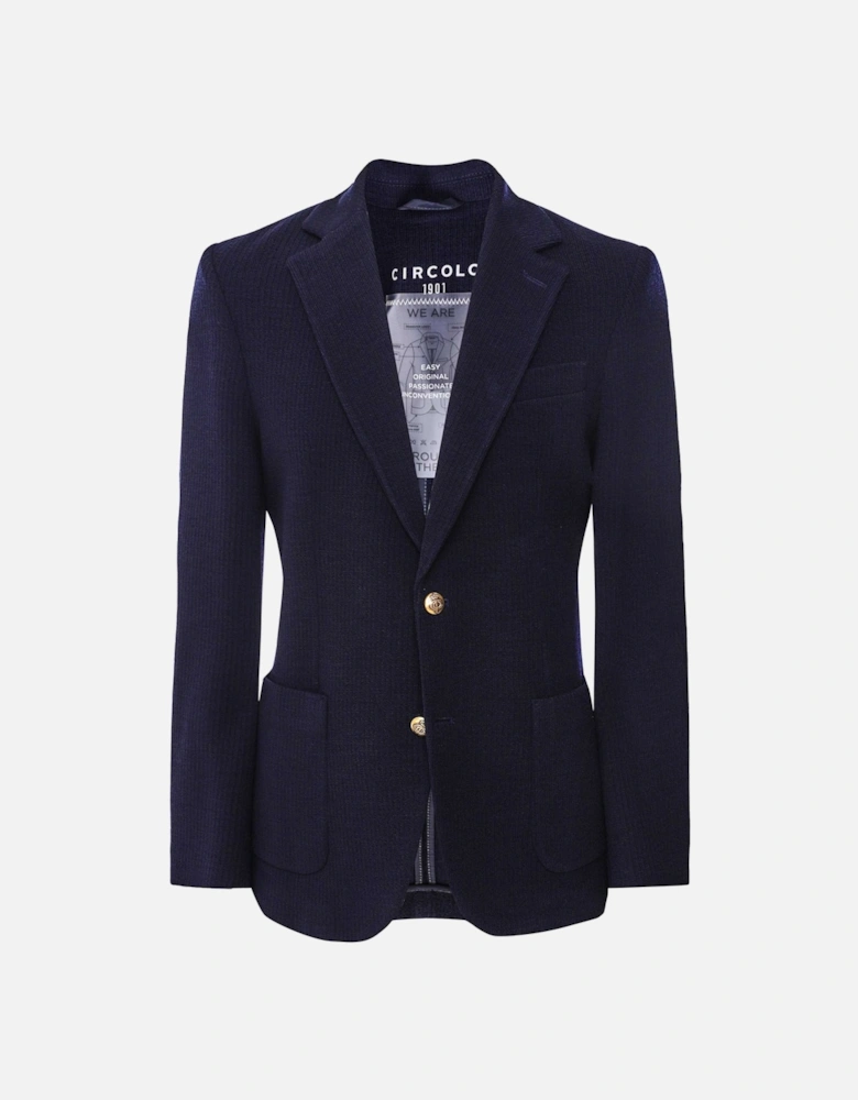 Slim Fit Wool Blazer