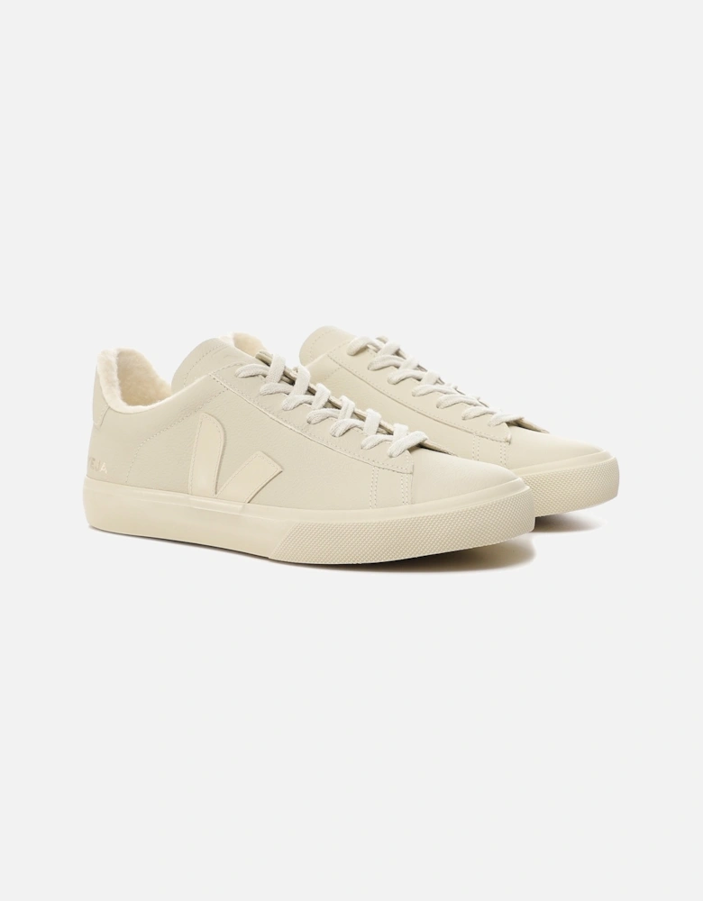 Campo Fleece-Lined Leather Trainers