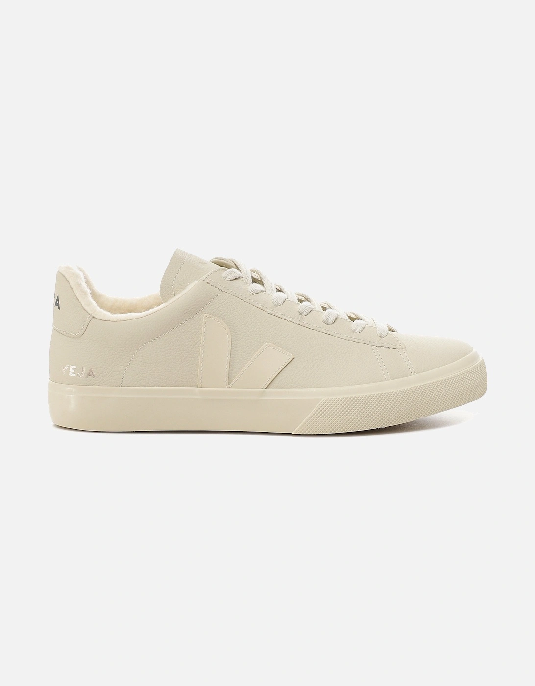 Campo Fleece-Lined Leather Trainers