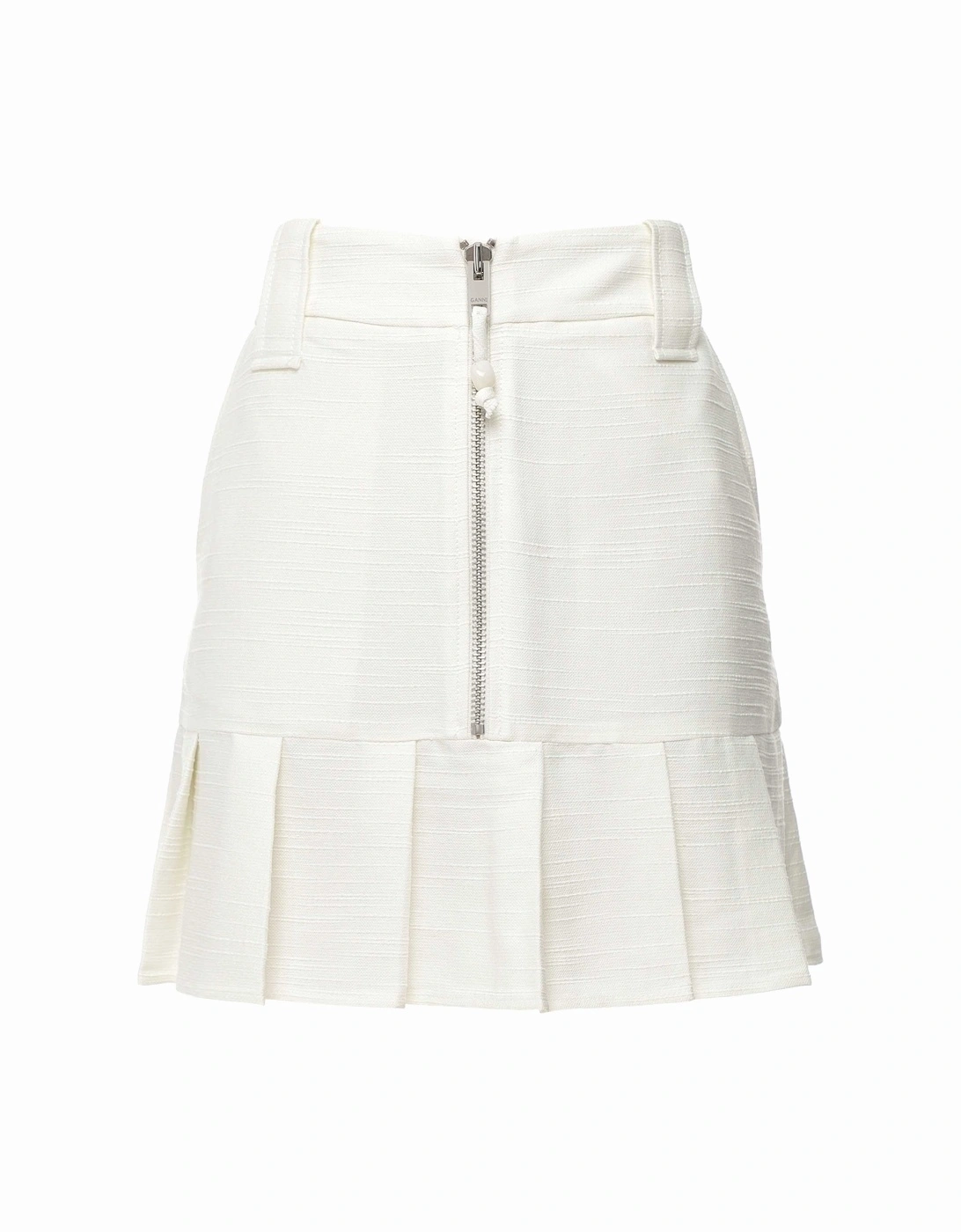 Slub Linen Mini Skirt, 5 of 4