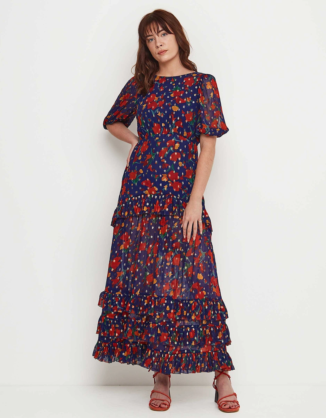 Shireen Floral Midi Dress