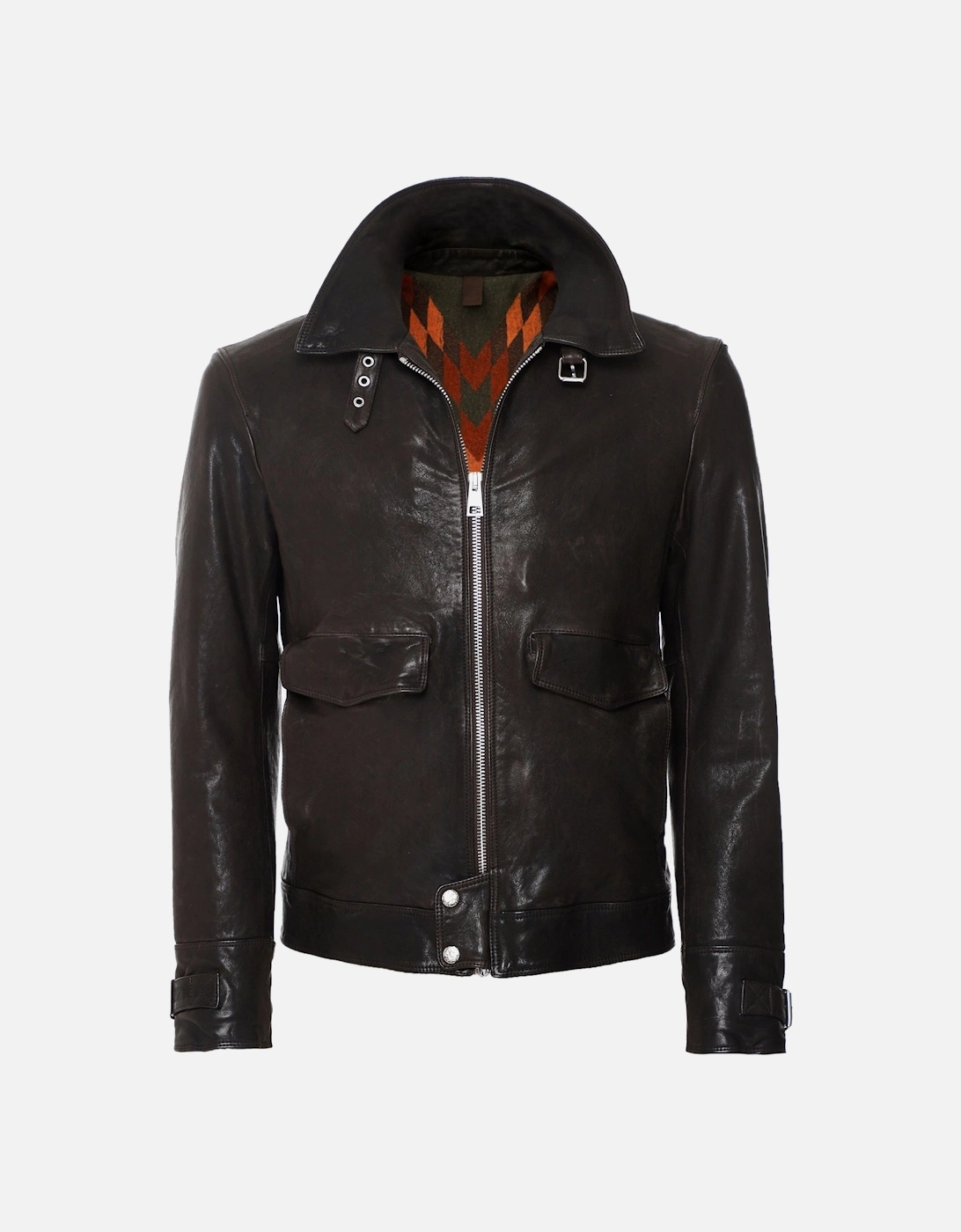Leather Biker Jacket, 5 of 4