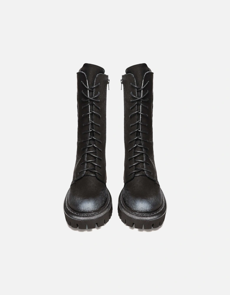 Maurice Chain Embossed Boots