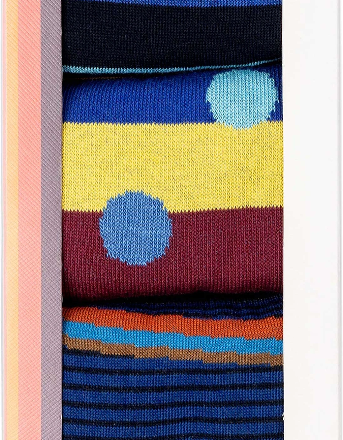 Mixed Pattern Socks Three Pack