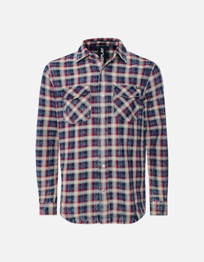 Flannel Check Pocket Shirt