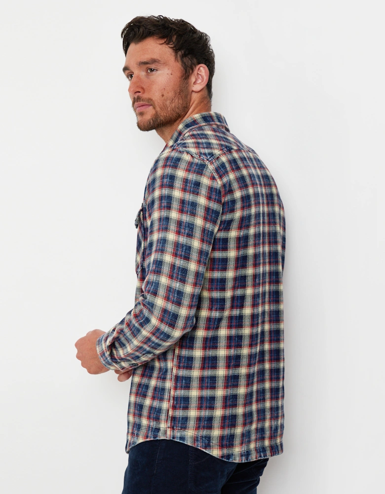 Flannel Check Pocket Shirt