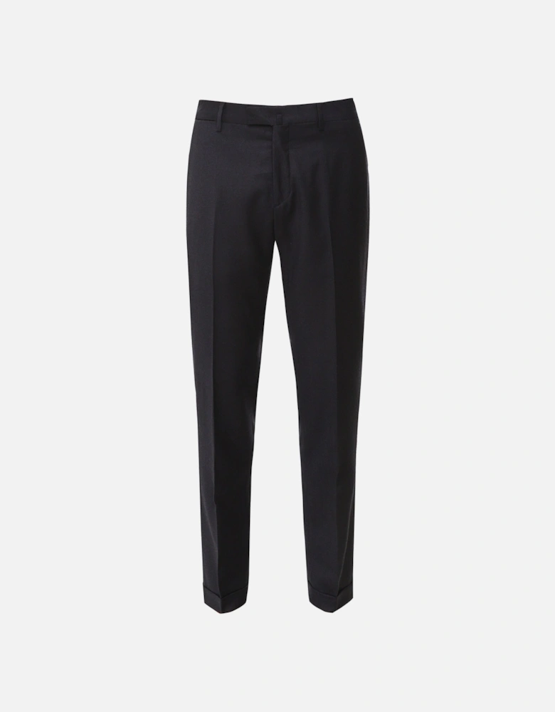 Slim Fit Wool Trousers