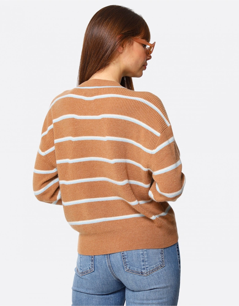 Pure Cashmere Striped Jumper