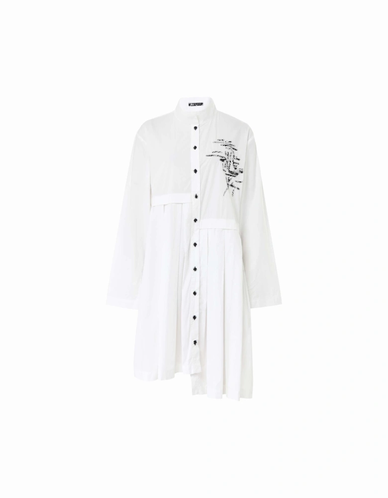 Embroidered Long Shirt
