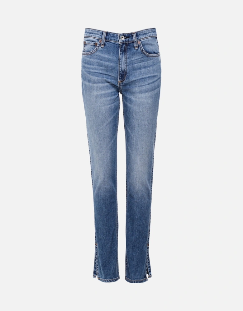 Nina High Rise Cigarette Jeans