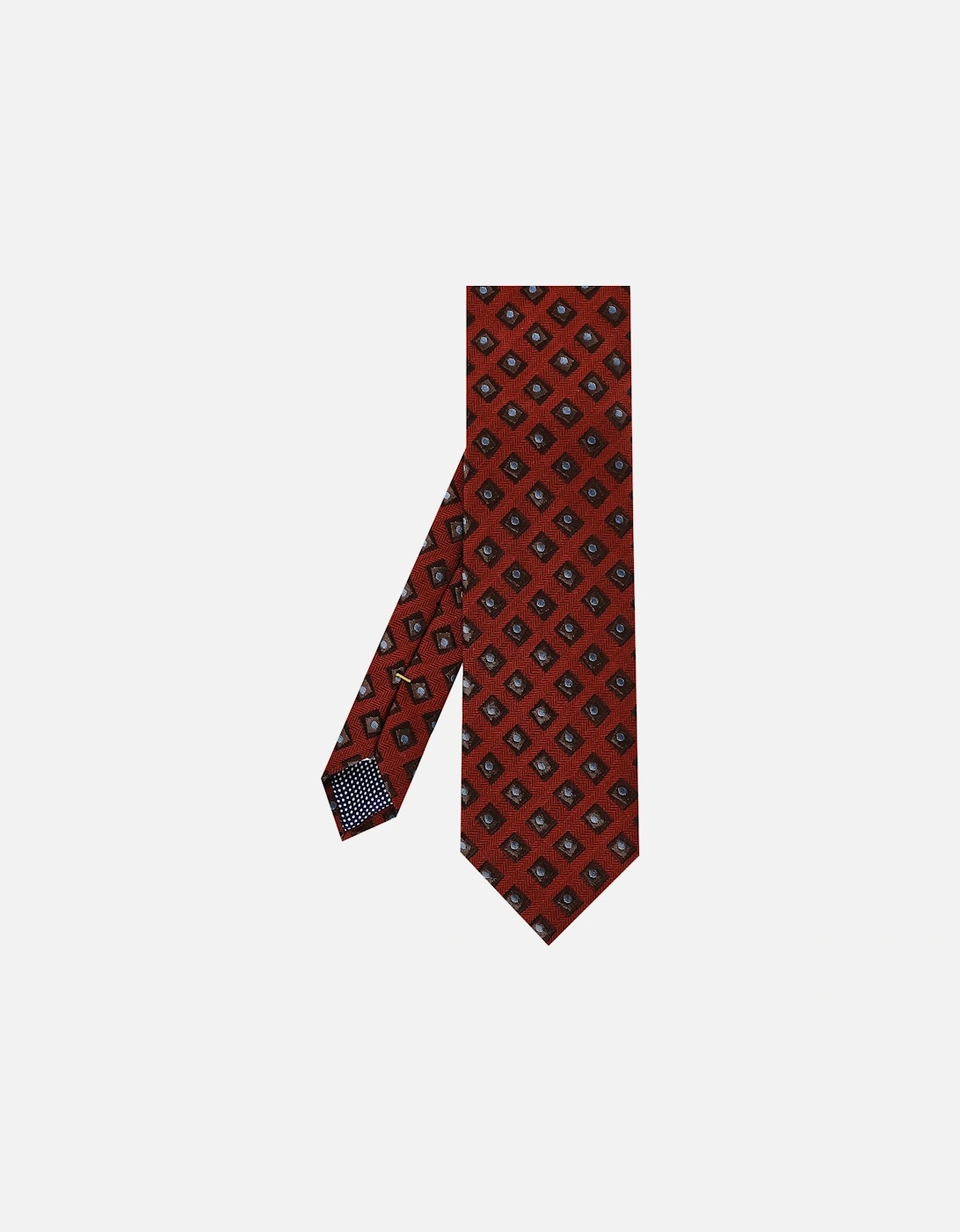 Silk Wool Herringbone Tie, 3 of 2