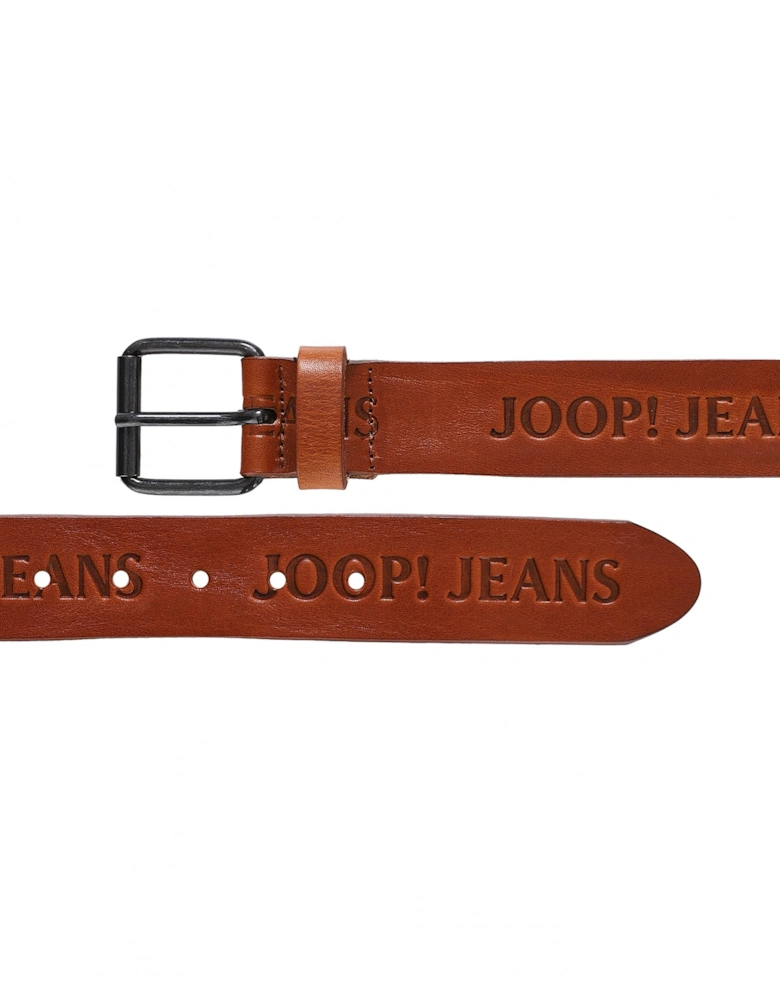 Leather Logo Belt