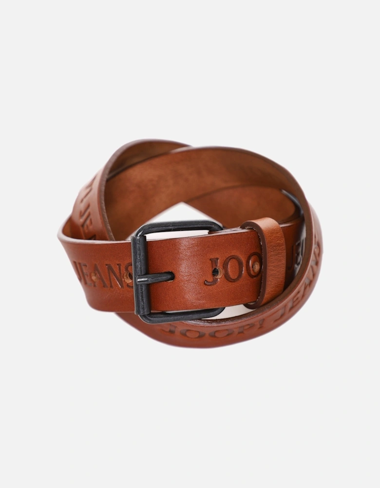 Leather Logo Belt