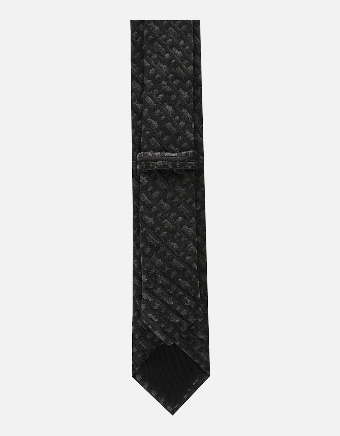 Silk Monogram Tie