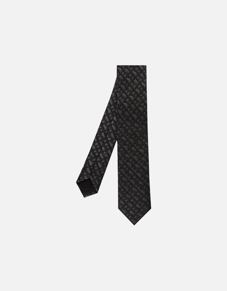 Silk Monogram Tie