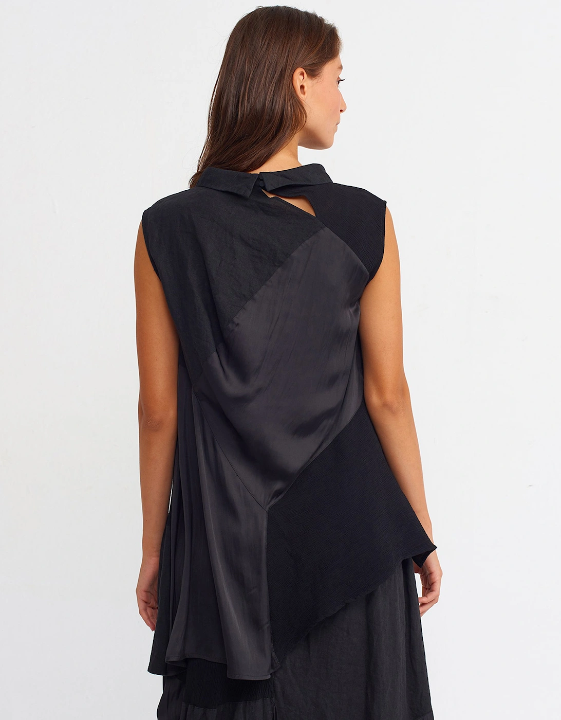 Hemp Asymmetrical Vest