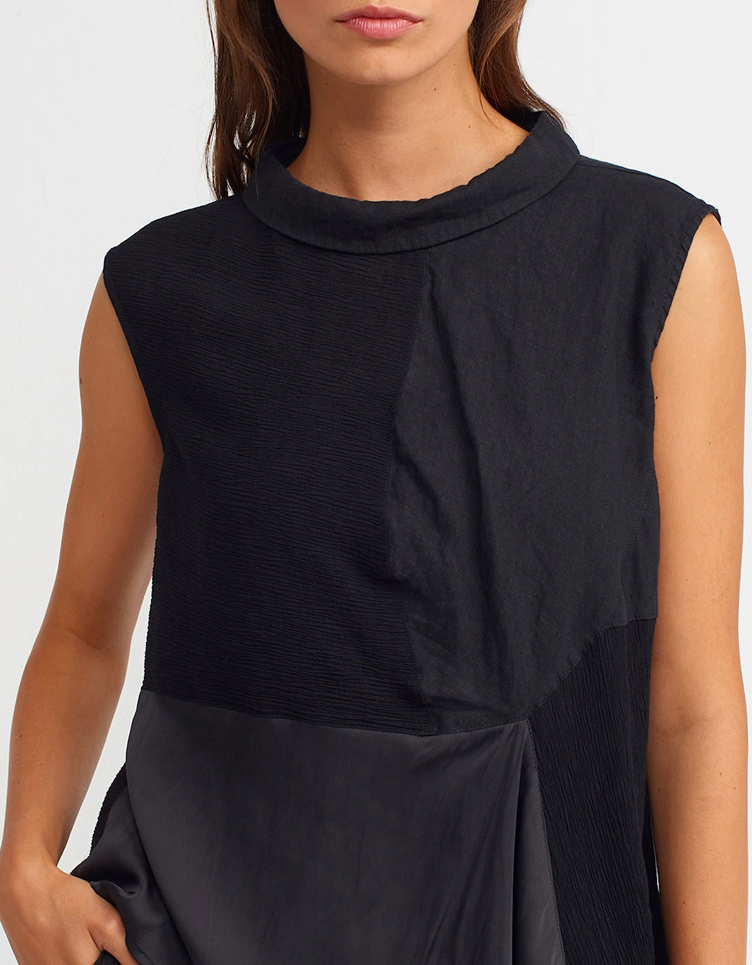 Hemp Asymmetrical Vest