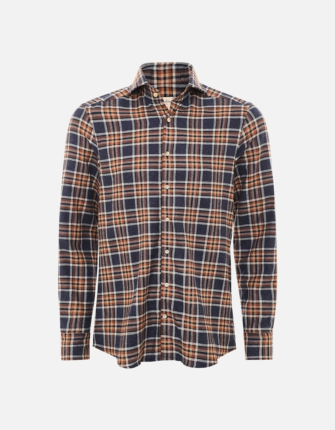 Slimline Flannel Check Shirt, 4 of 3