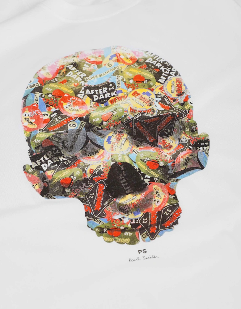 Sticker Skull T-Shirt