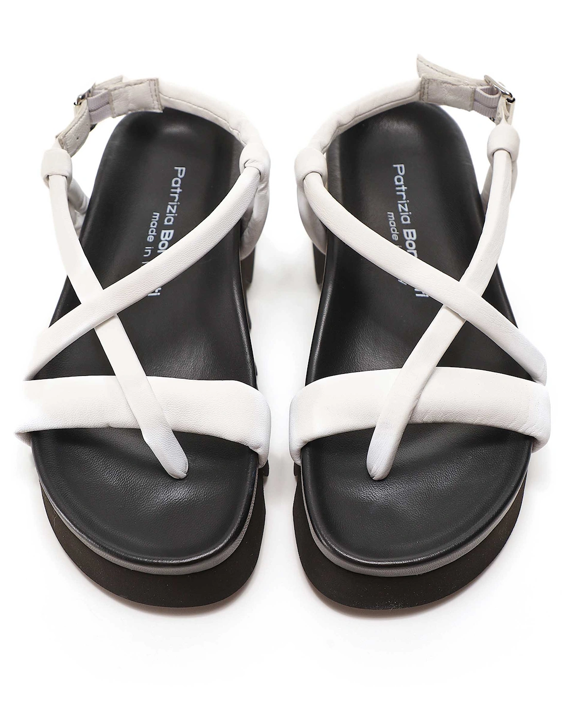 Yasu Leather Wave Sandals