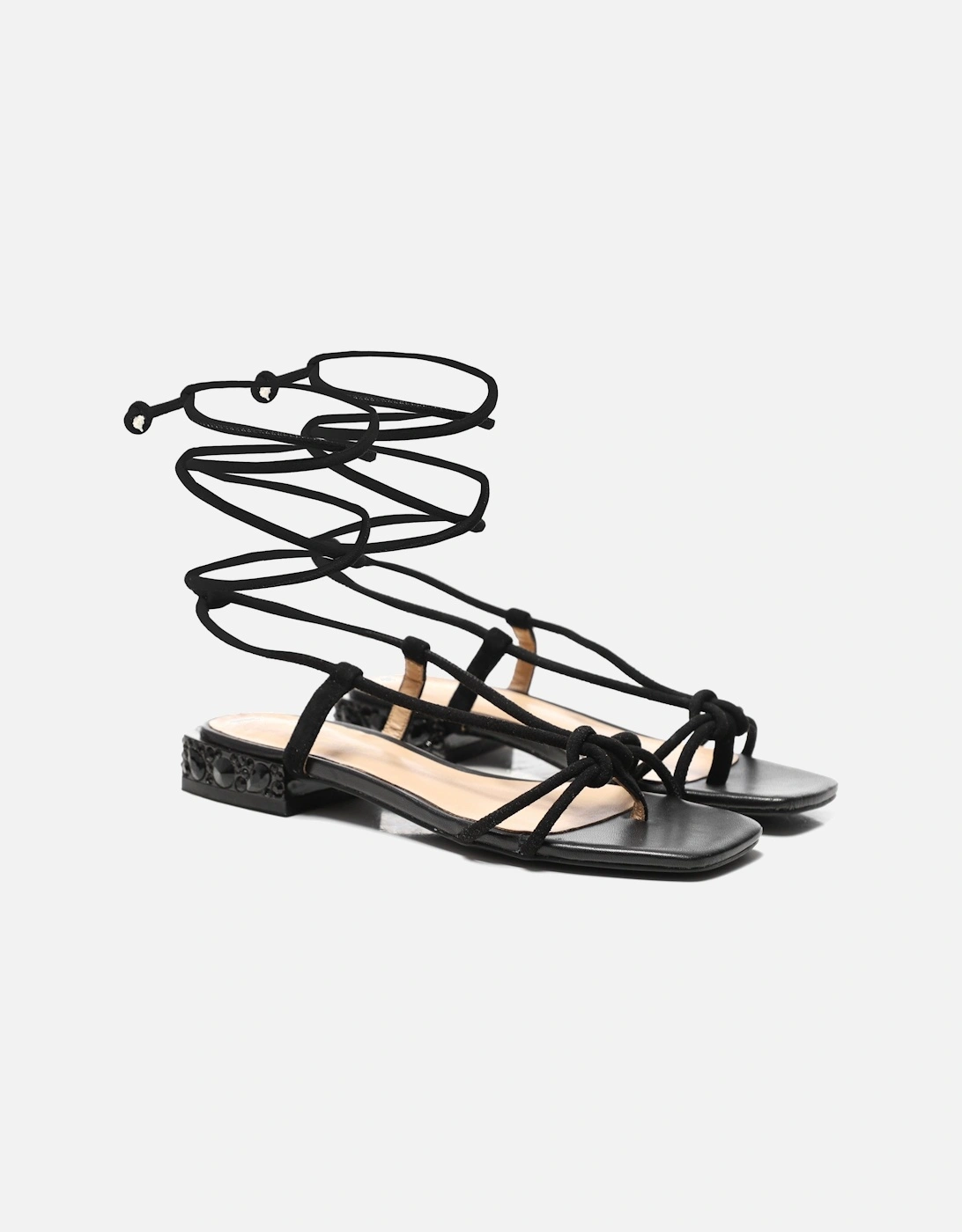 Lace Up Sandals, 5 of 4