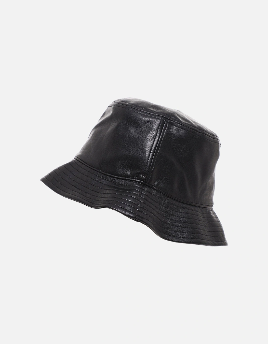 Faux Leather Vida Bucket Hat, 3 of 2