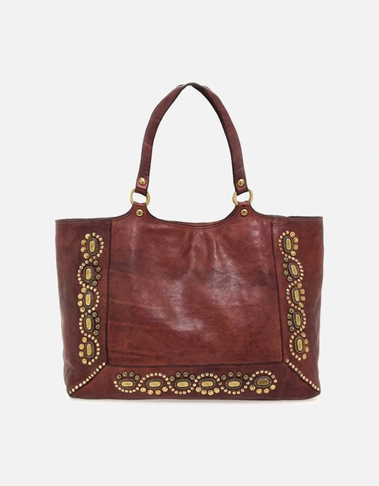 Cassiopea Leather Shopper Bag