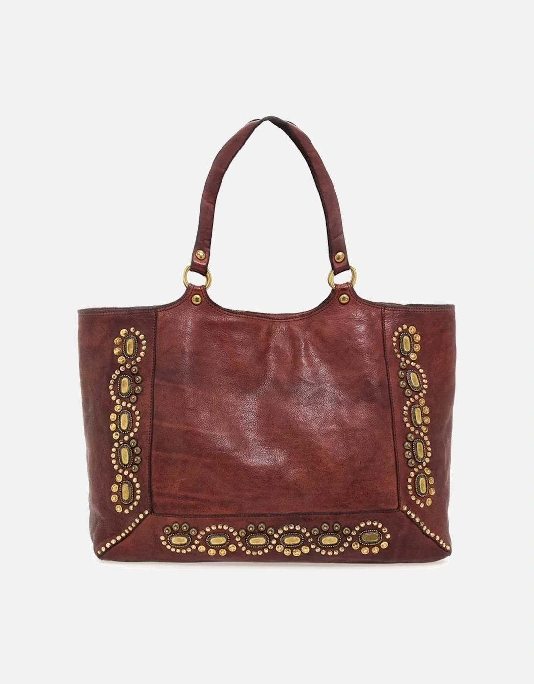 Cassiopea Leather Shopper Bag, 5 of 4