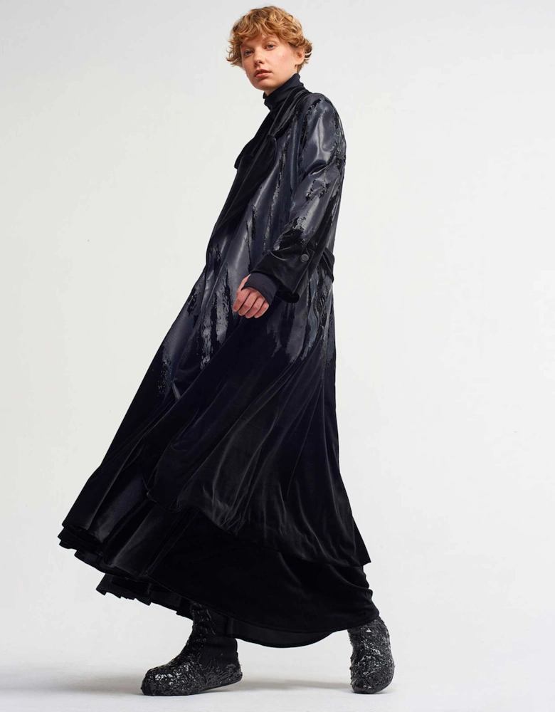 Long Belted Coat