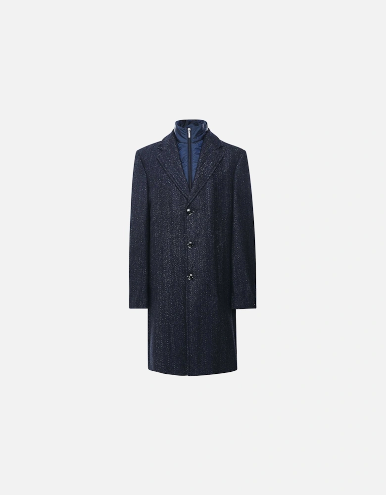 Herringbone Bib Overcoat