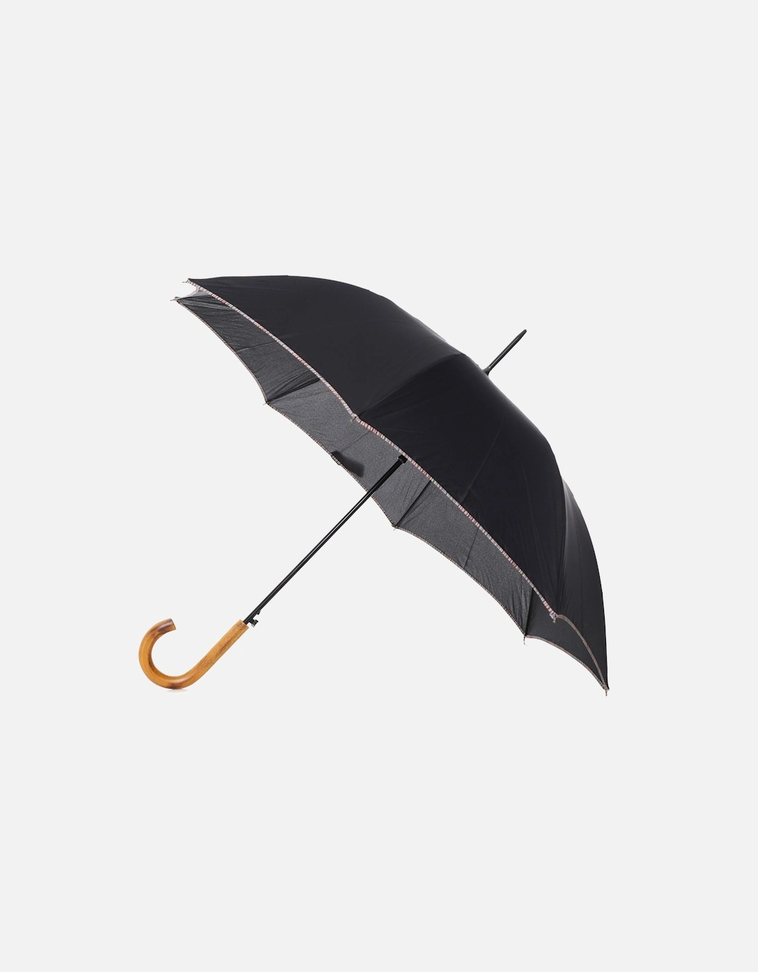 Signature Stripe Trim Walker Umbrella