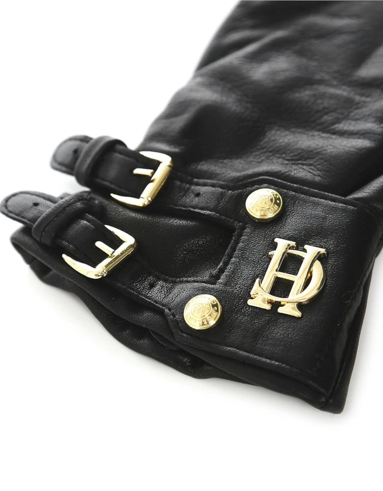 Monogram Leather Gloves