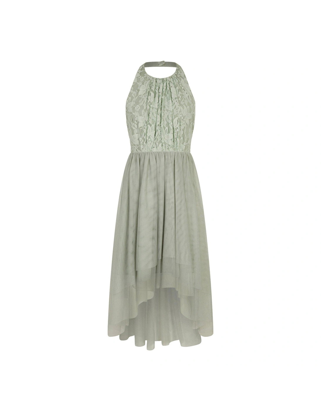 Girls Hayley Lace Prom Dress - Sage, 2 of 1