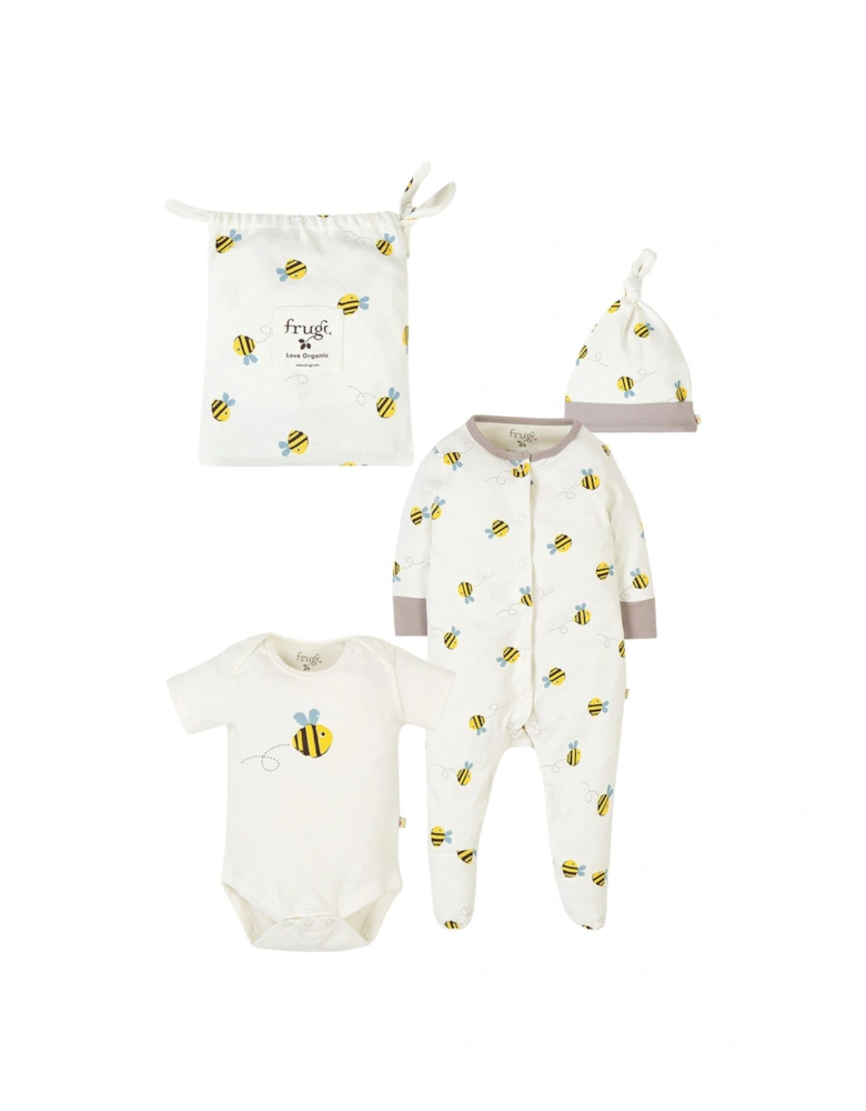 Baby Buzzy Bee Baby Gift Set - Yellow