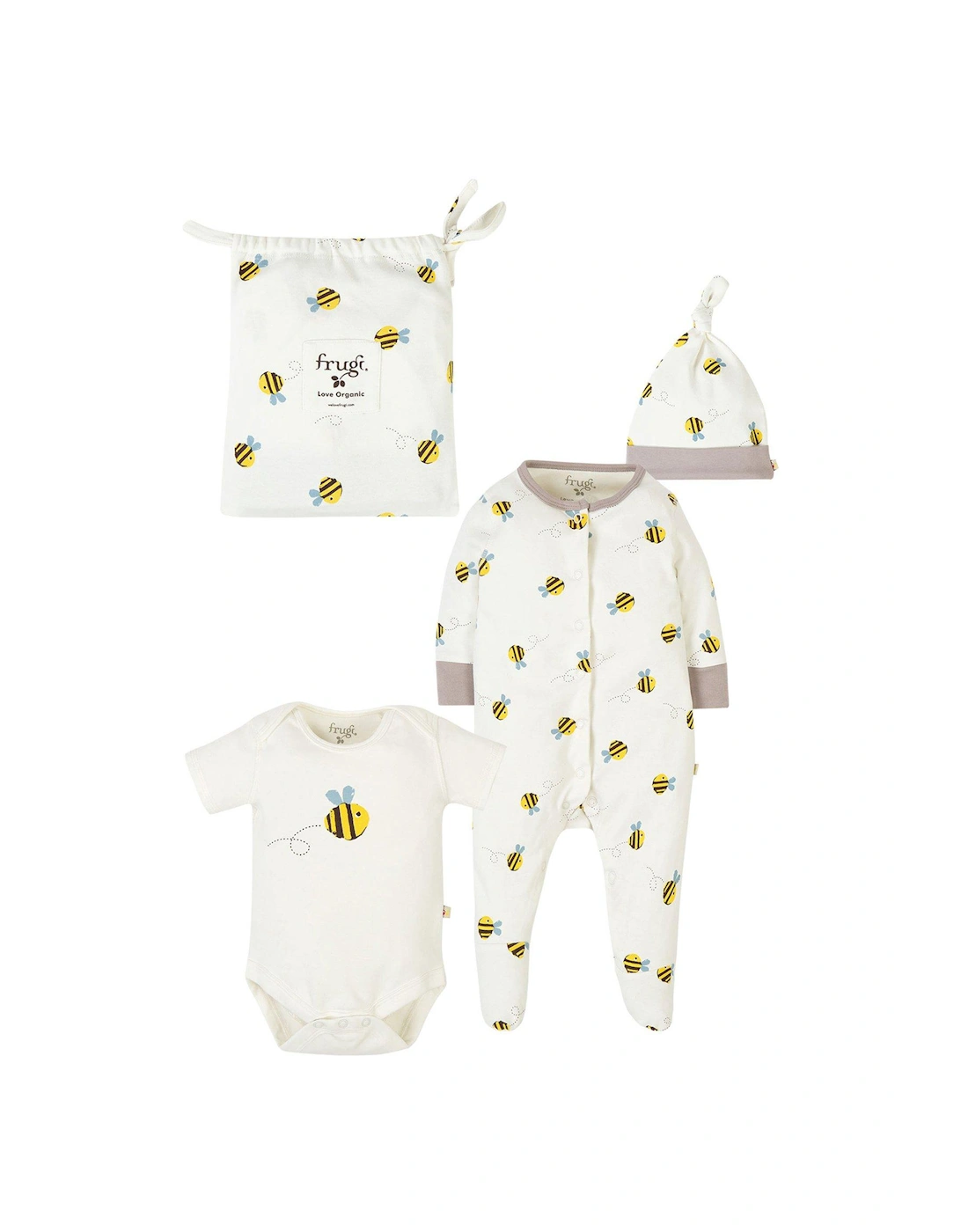 Baby Buzzy Bee Baby Gift Set, 2 of 1