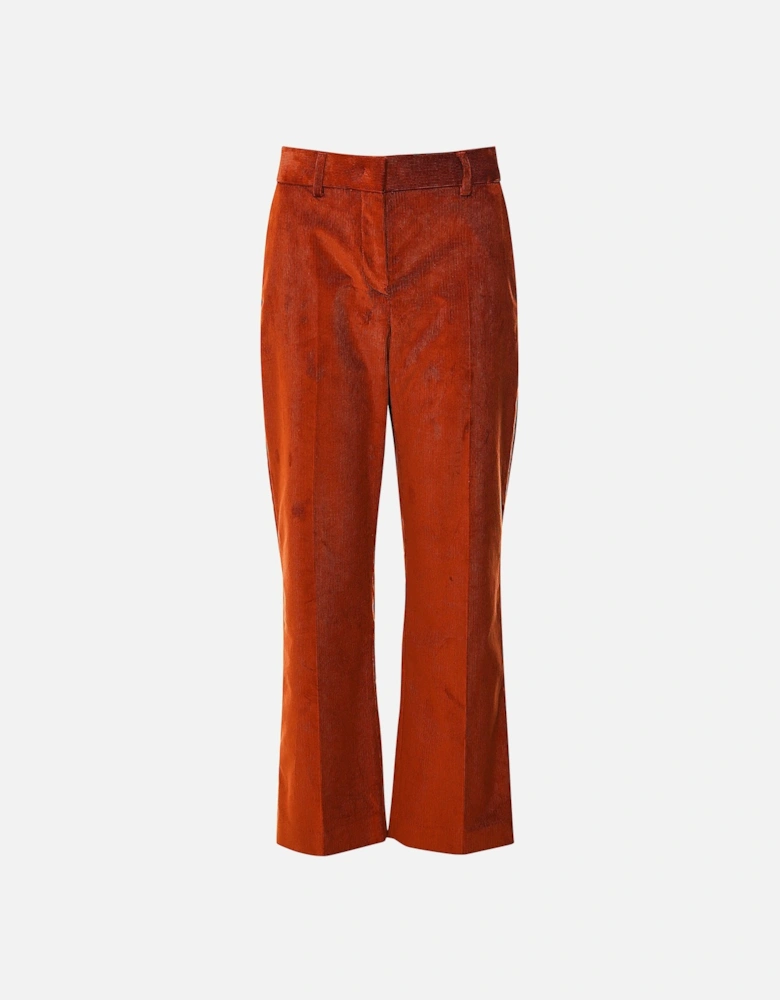 Tapered-Fit Corduroy Trousers