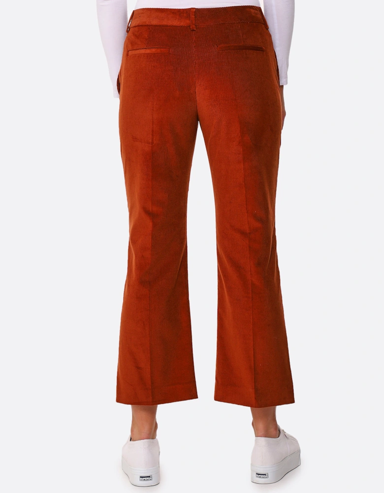 Tapered-Fit Corduroy Trousers