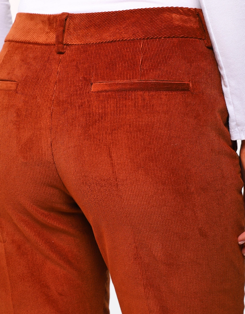 Tapered-Fit Corduroy Trousers