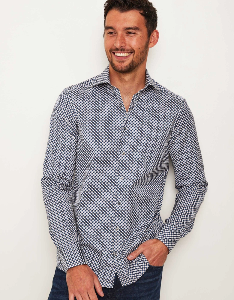 Slimline Geometric Shirt