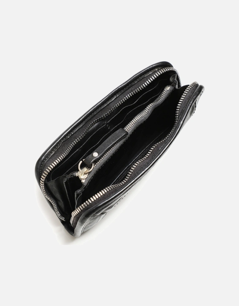 Merin Leather Zip Around Wallet