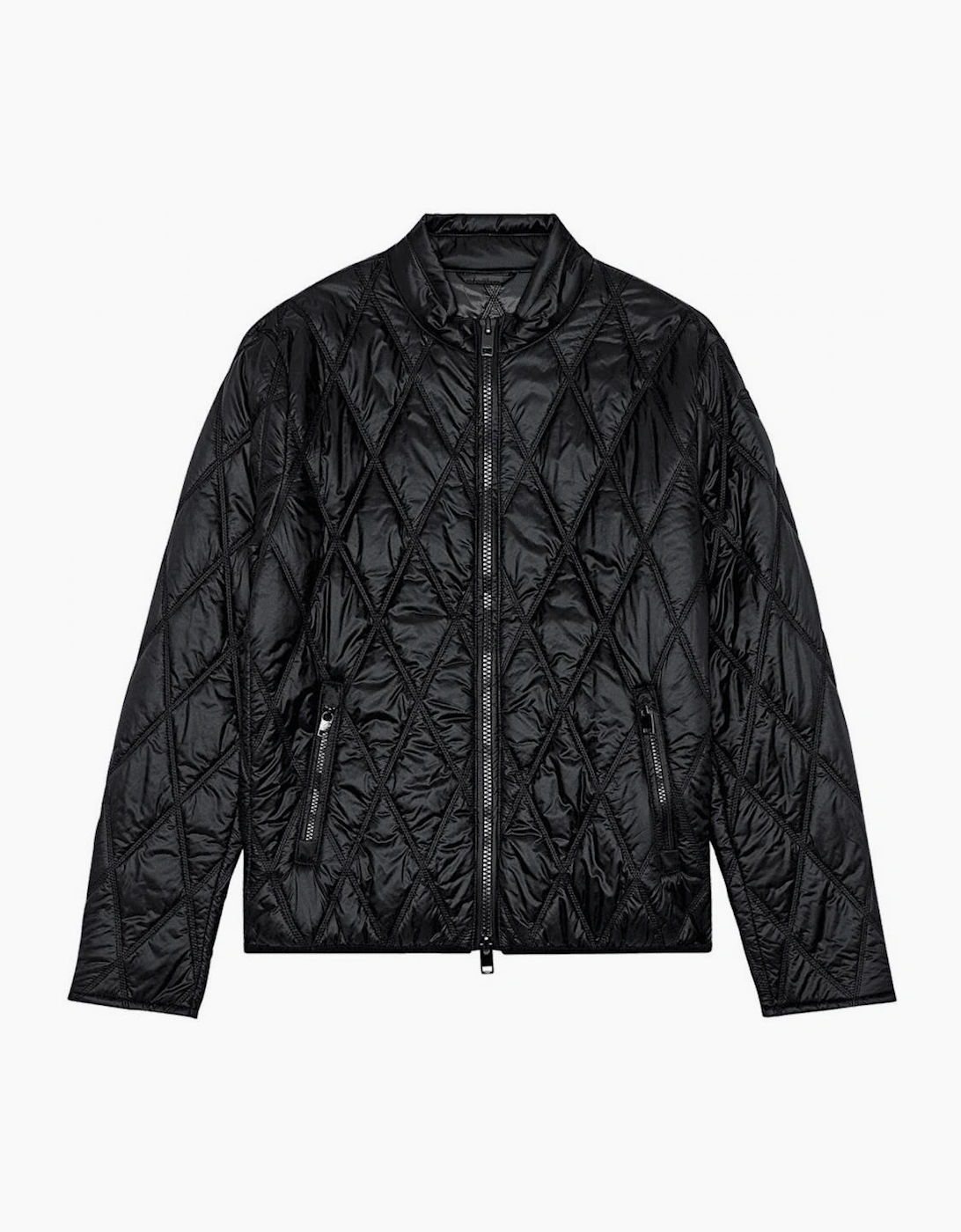 Diesel Men's J-NIEL Black Down Puffer Jacket - Size: 38/Regular