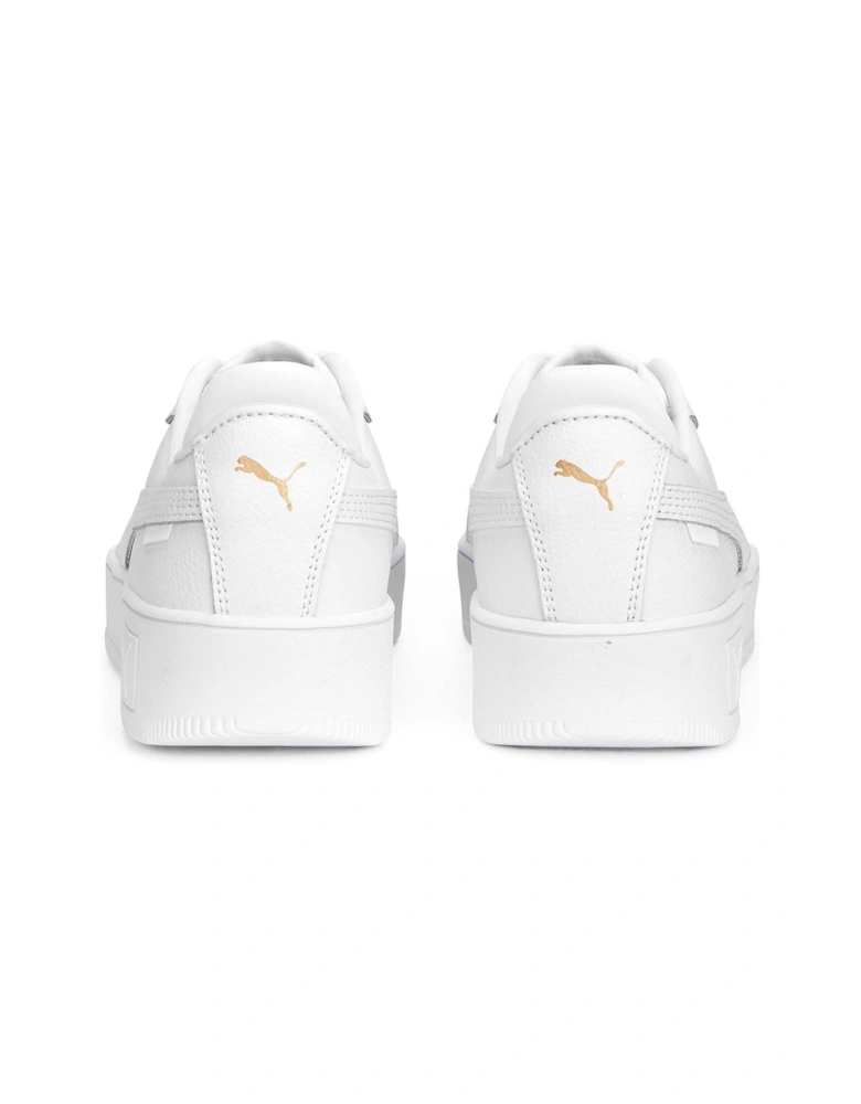 Womens Carina Street Trainers - White