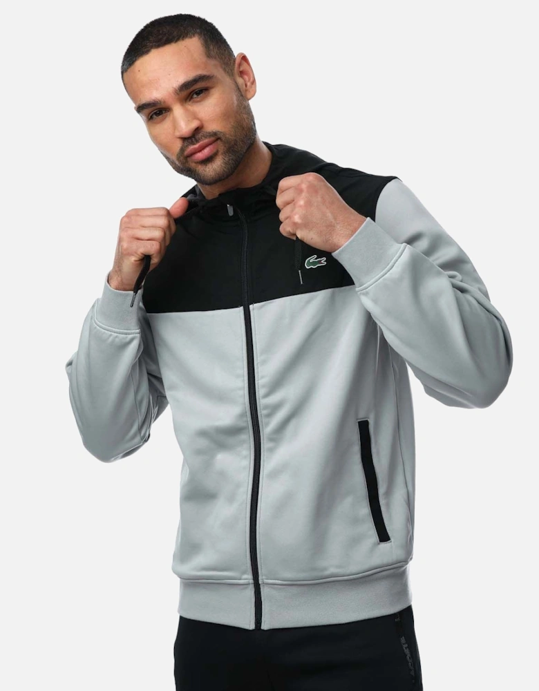 Mens Zip Through Hoodie