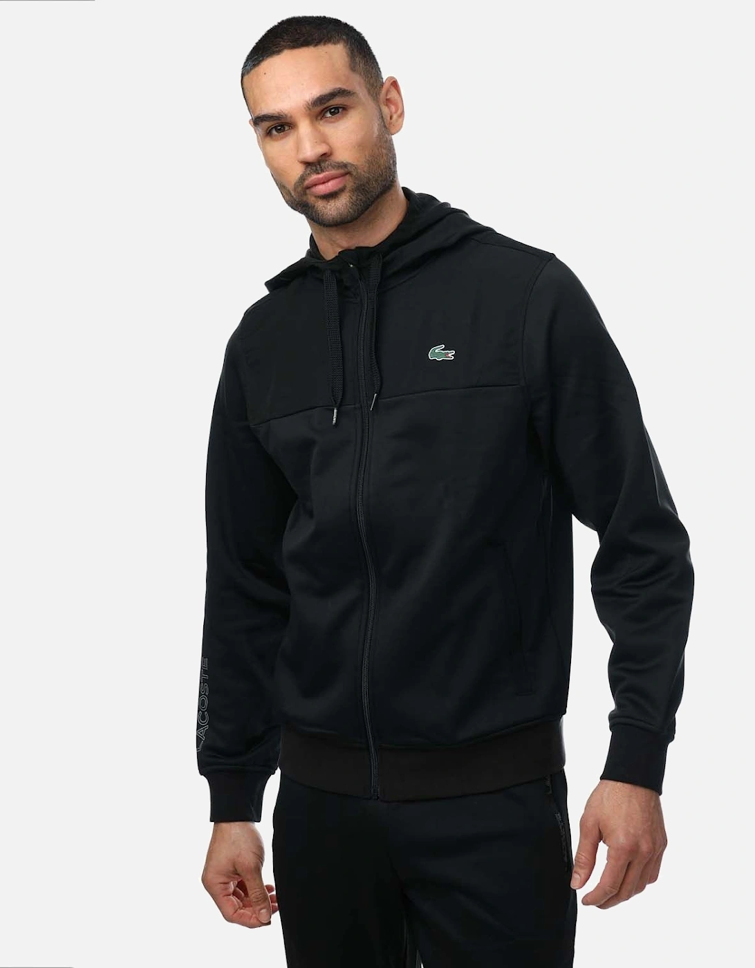 Mens Zip Through Hoodie, 5 of 4