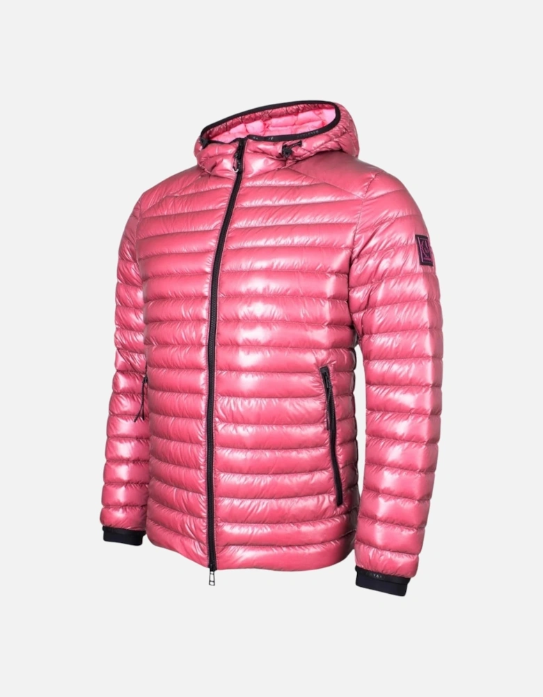 Airspeed Pink Shiny Down Filled Jacket