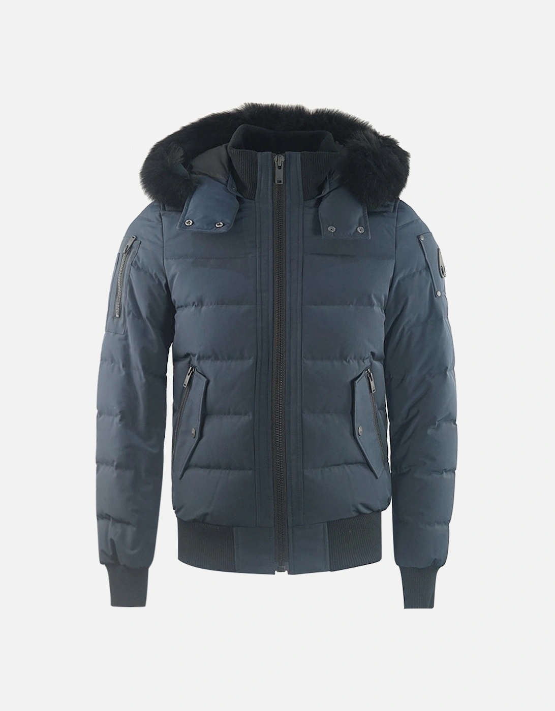 Ladriere Bomber True Navy Down Jacket, 4 of 3