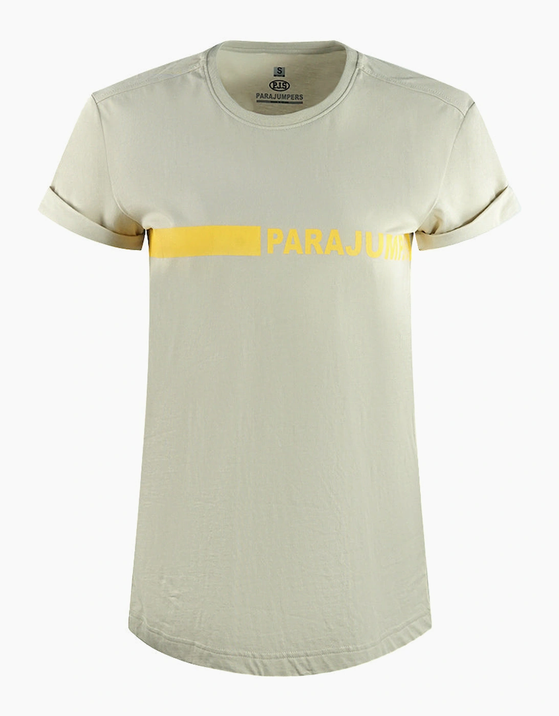 Parajumpers Women's Parajumpers Space Tee Beige T Shirt - Green